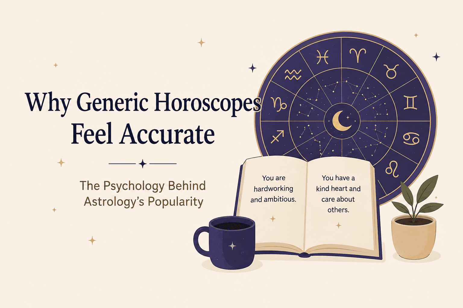 Why Generic Horoscopes Feel Accurate: The Psychology Behind Astrology's Popularity
