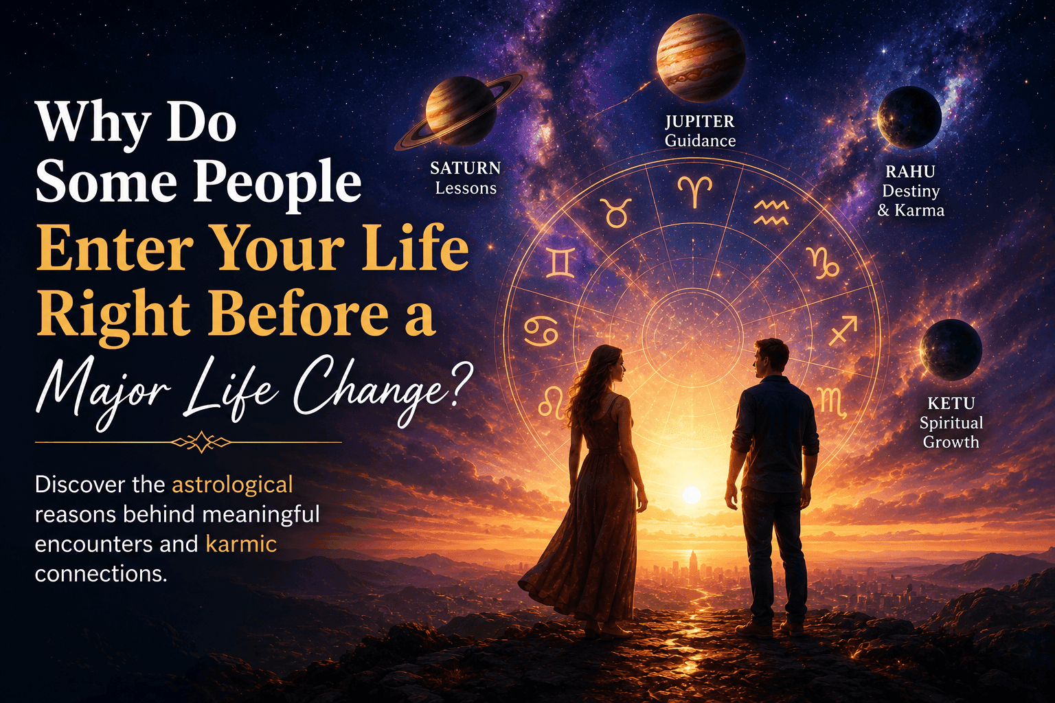 Why Do Some People Enter Your Life Right Before a Major Life Change?