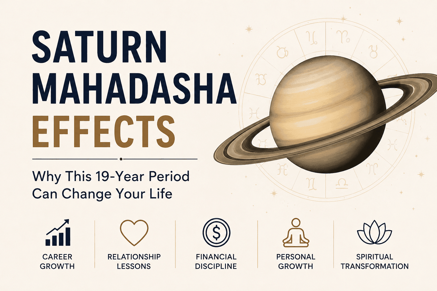 Saturn Mahadasha Effects: Why This 19-Year Period Can Change Your Entire Life
