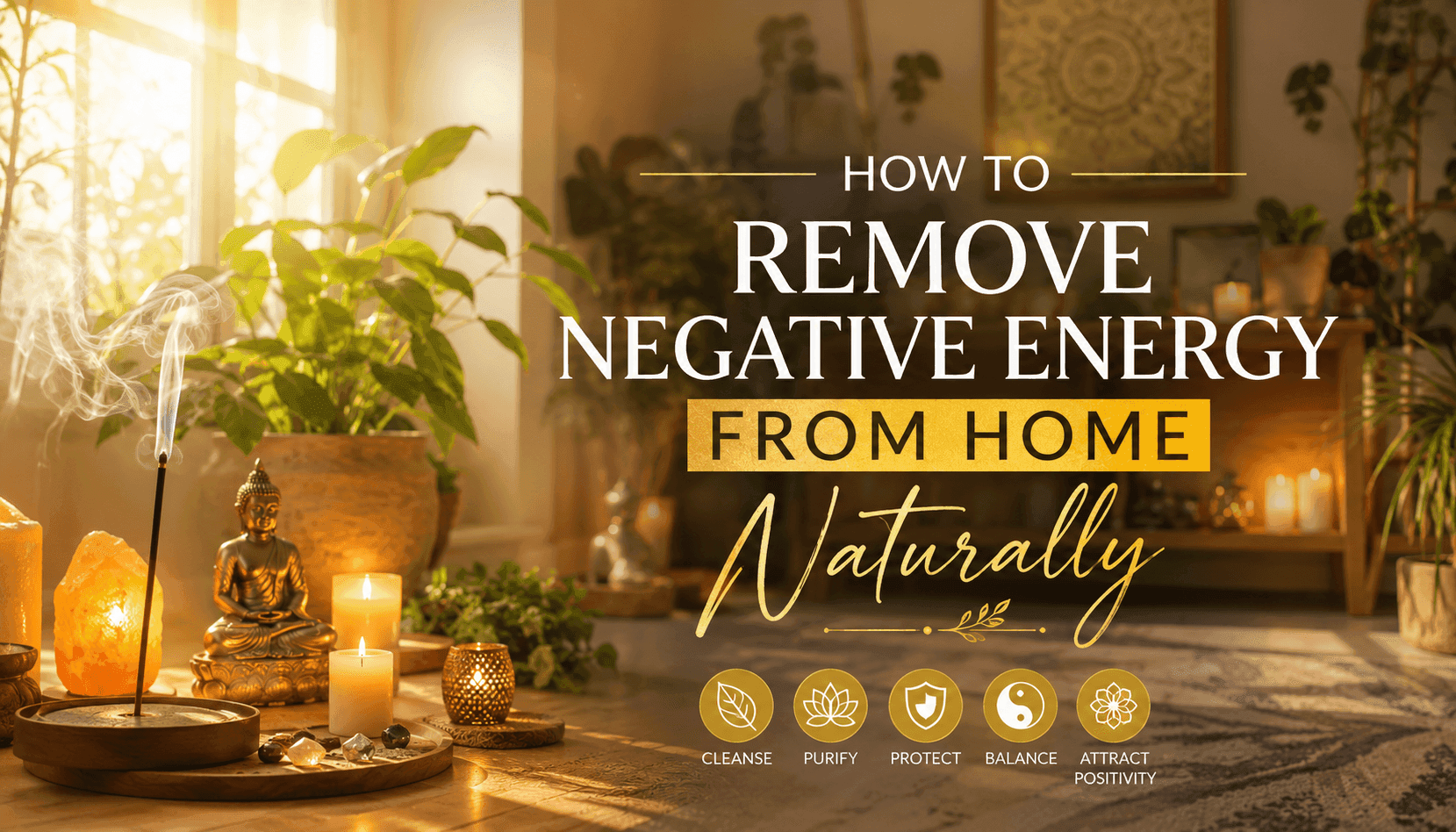 How to Remove Negative Energy from Home Naturally