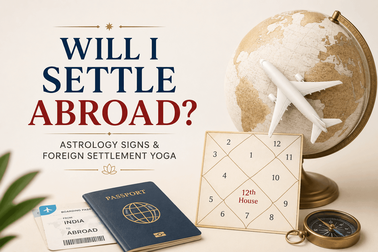 Will I Settle Abroad? Astrology Signs & Foreign Settlement Yoga