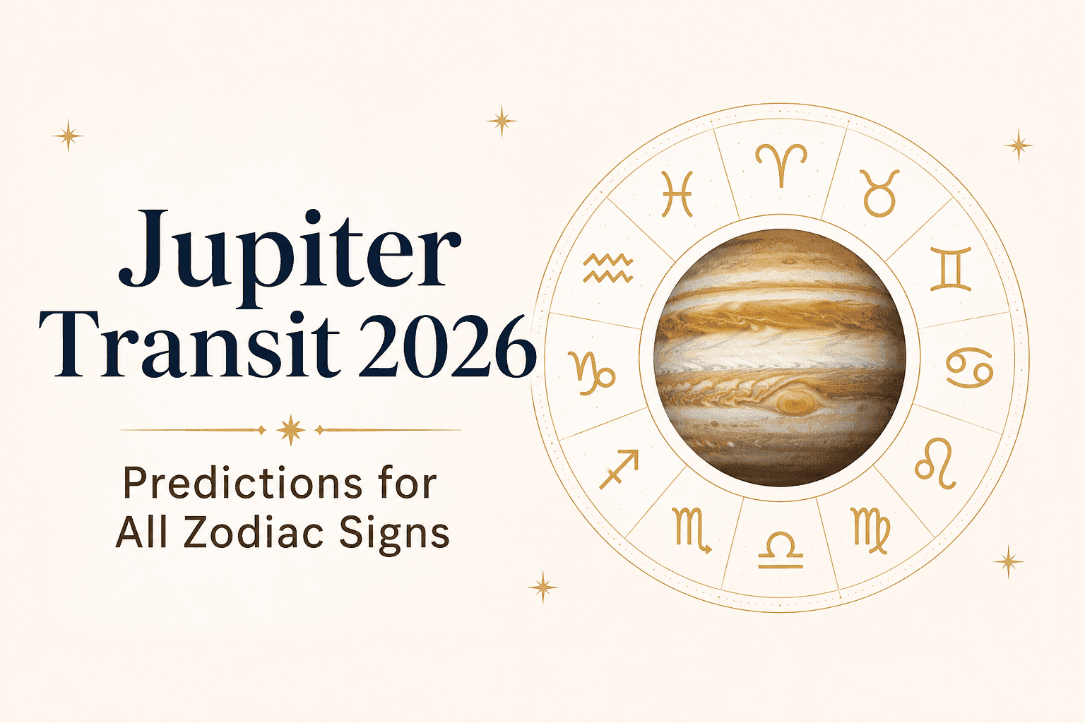 Jupiter Transit 2026 Predictions for All Zodiac Signs