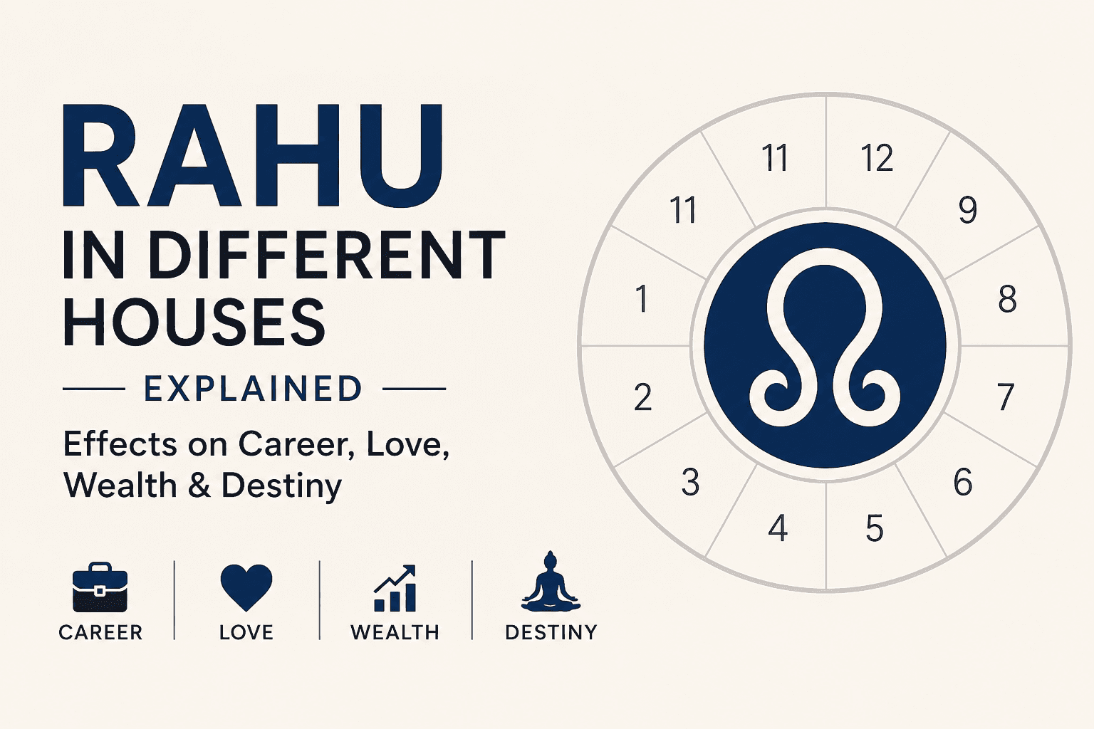 Rahu in Different Houses Explained: How This Powerful Planet Shapes Your Destiny
